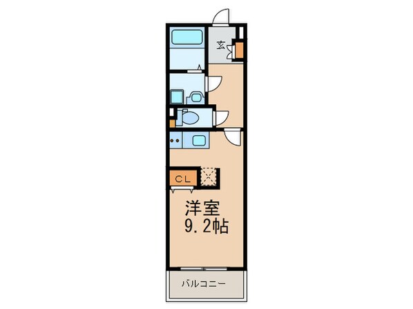 ルシエル東海通サウスの物件間取画像